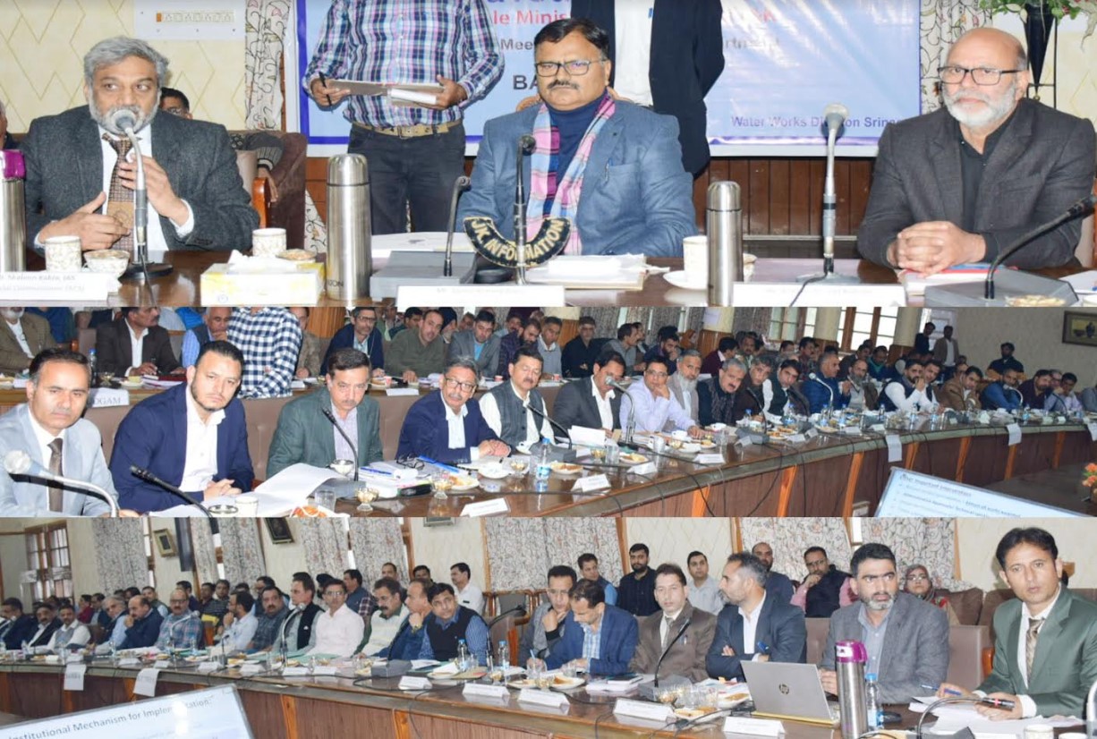 Javed Rana reviews functioning of Jal Shakti Department