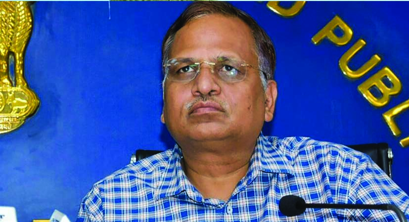 Delhi Health Minister Satyendra Jain tests positive for COVID-19