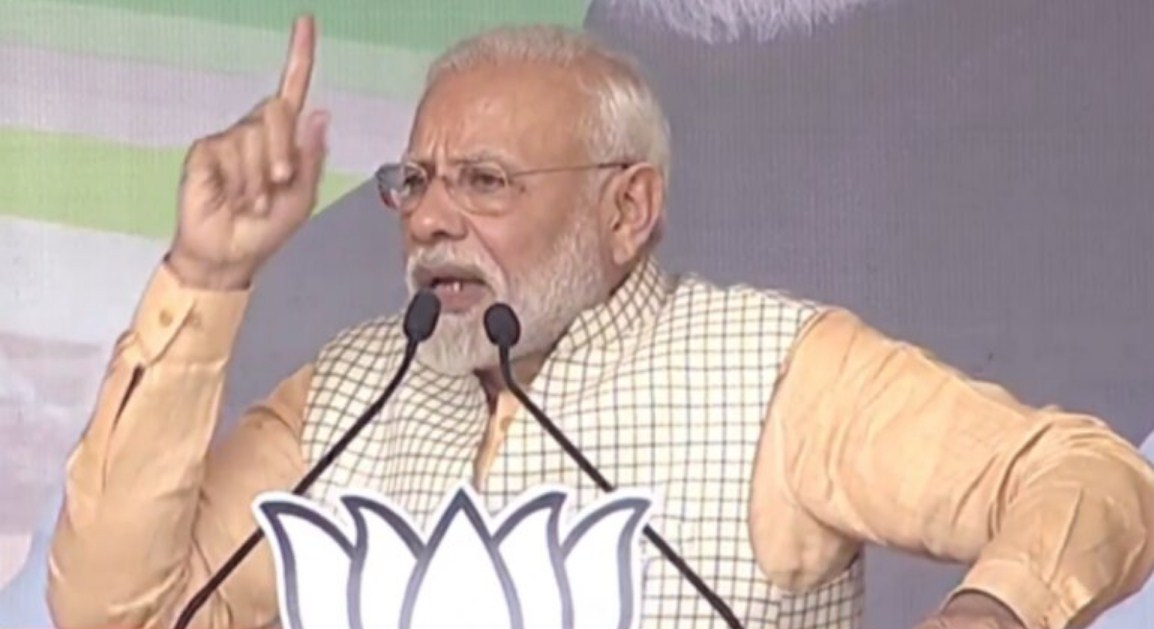 BJP made effort to free Jharkhand off naxals, create peaceful environment: PM Narendra Modi