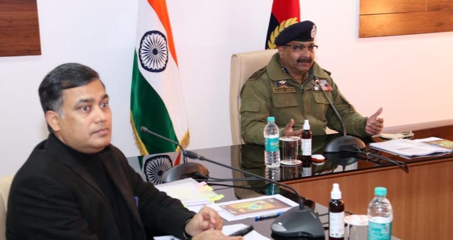DGP J&K reviews implementation of CCTNS at a high level meeting
