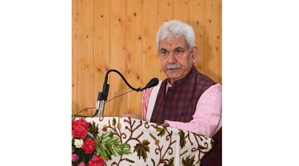 Youth are the custodians of our future and they have a significant role to play in J&K's progress: LG Manoj Sinha