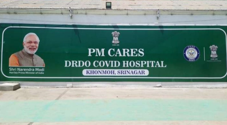 PM Cares funded 500-bed DRDO Covid hospital in Srinagar, admitting patients now