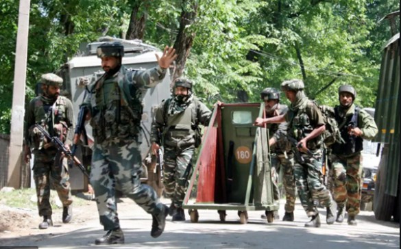 Militant hideout busted near LoC in Uri, arms & ammunition recovered