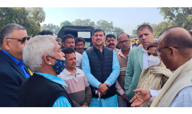 Jugal Kishore MP demand special package for Rice Farmers.