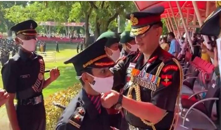 Pulwama martyr Major Dhoundiyal's wife Nikita Kaul joins Indian Army