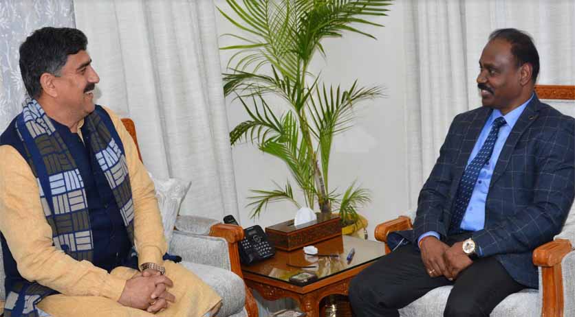 MP Jugal Kishore Sharma meets Lt Governor