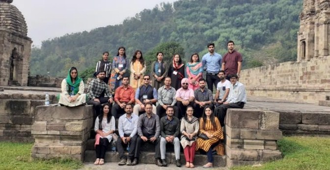 KAS probationers 2016 visit historic krimchi temple Udhampur