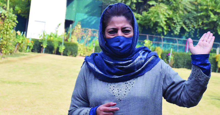 COVID: Mehbooba writes to PM, seeks release of political prisoners, detainees