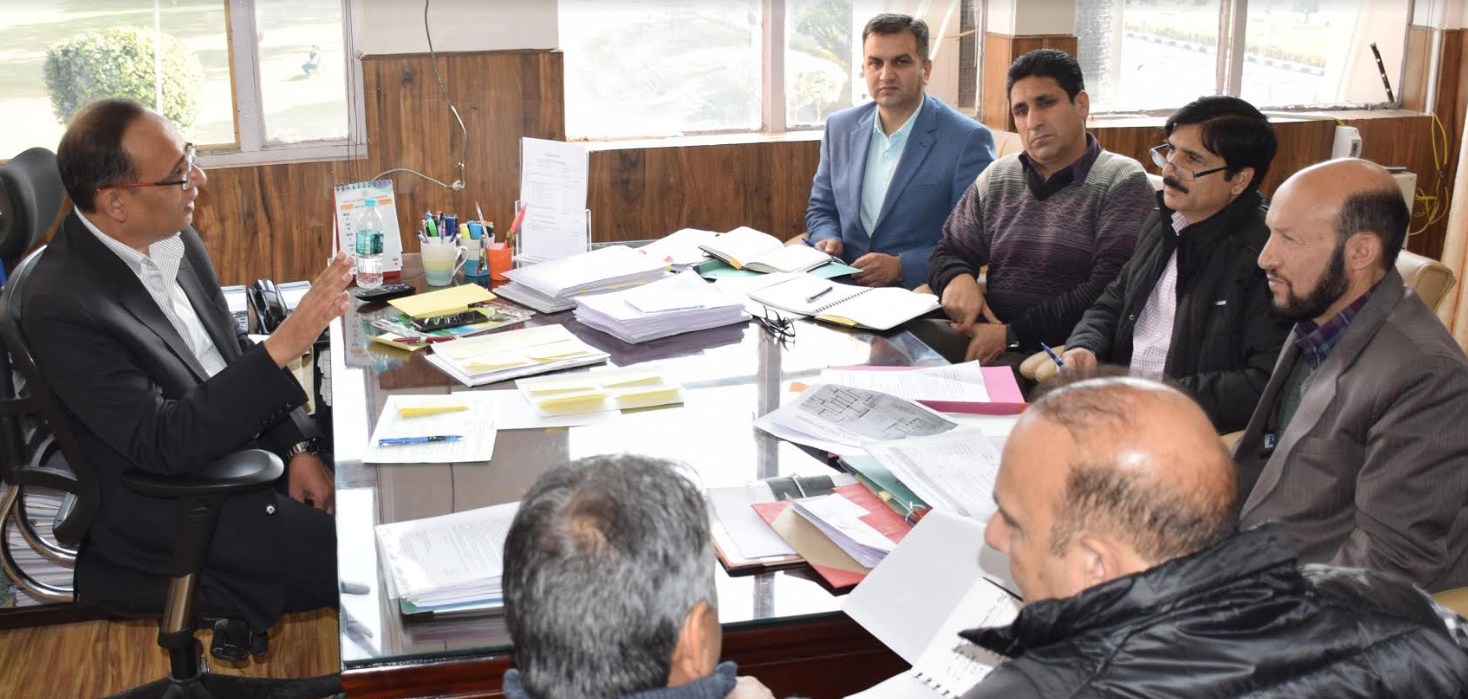 Kansal reviews functioning of Estates Department