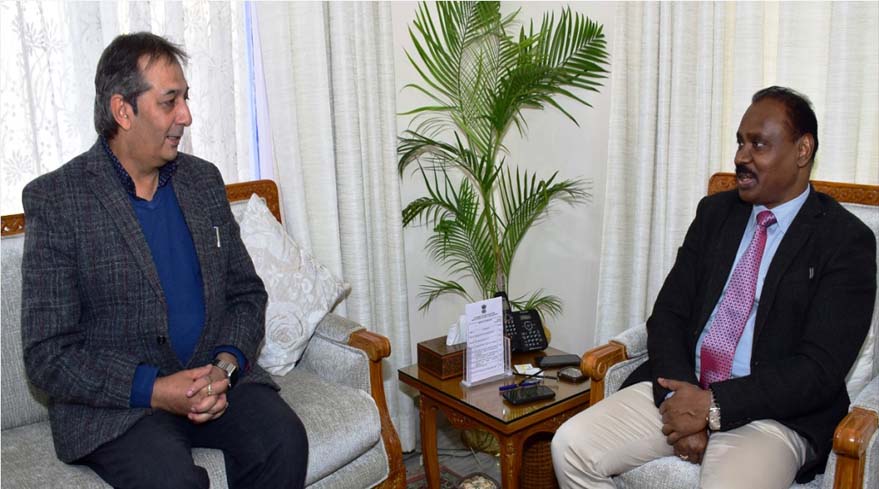 Advisor Baseer Khan takes stock of coronavirus control measures
