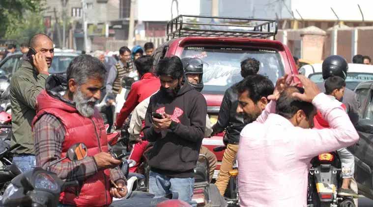 SMS service messages resume for 40 lakh subscribers in Kashmir Valley