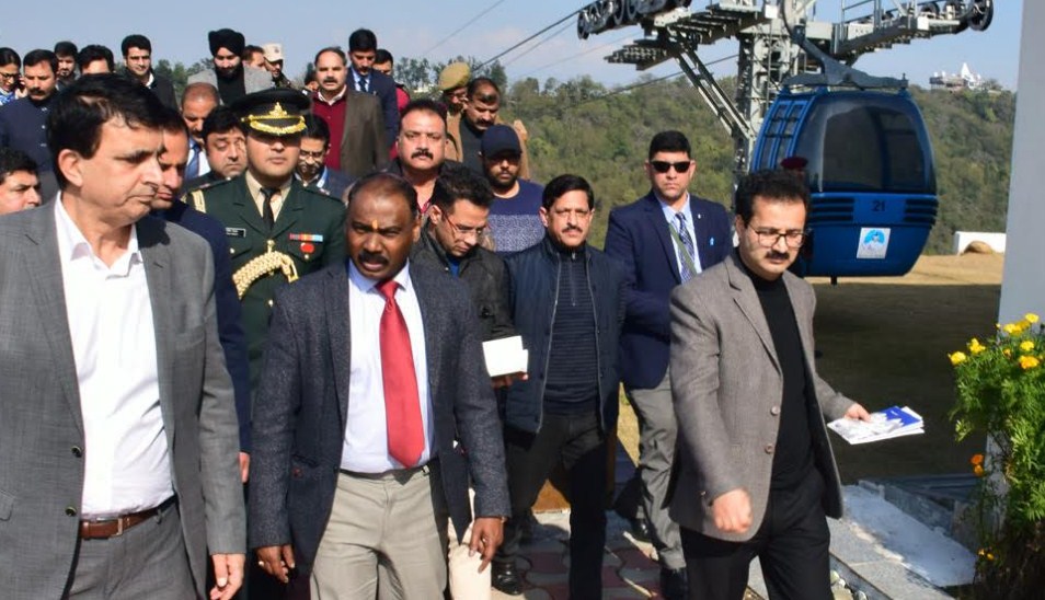 Lt Governor conducts extensive tour of Jammu city, inspects key projects