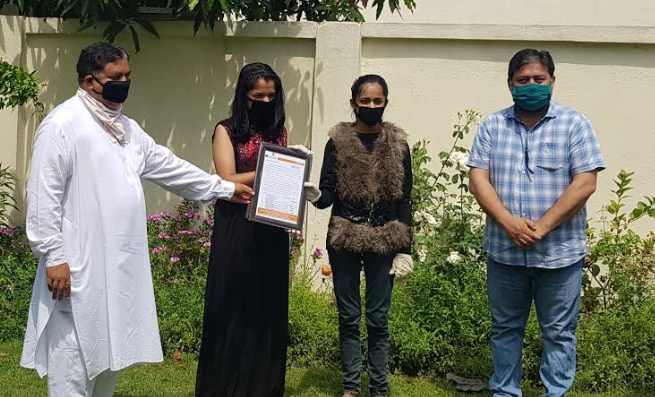 Twin sisters compose song on COVID-19 awareness “Jung Corona ki Jeet Hum Jayenge”