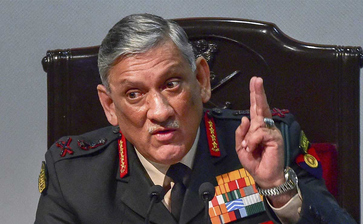 Army chief General Bipin Rawat named India's first Chief of Defence Staff