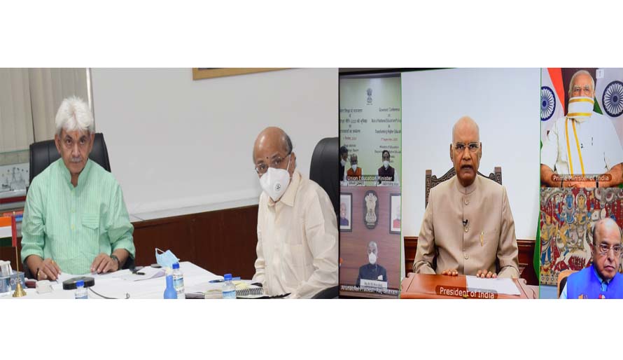 Government’s focus is to make J&K the centre of knowledge, enterprise, innovation and skill development