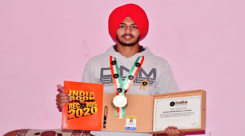 Just 19, Kuwar Amritbir Singh is creating waves through fitness