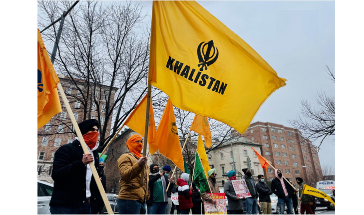 Pro-Khalistan groups hold protest in Washington in support of farmers protesting against farm laws