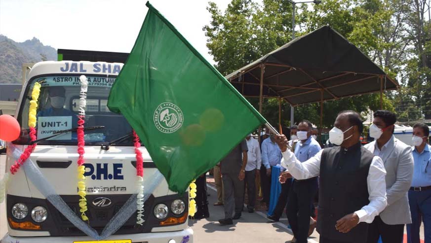 Lt Governor flags off Mobile Gensets Fleet for emergency response & disaster relief