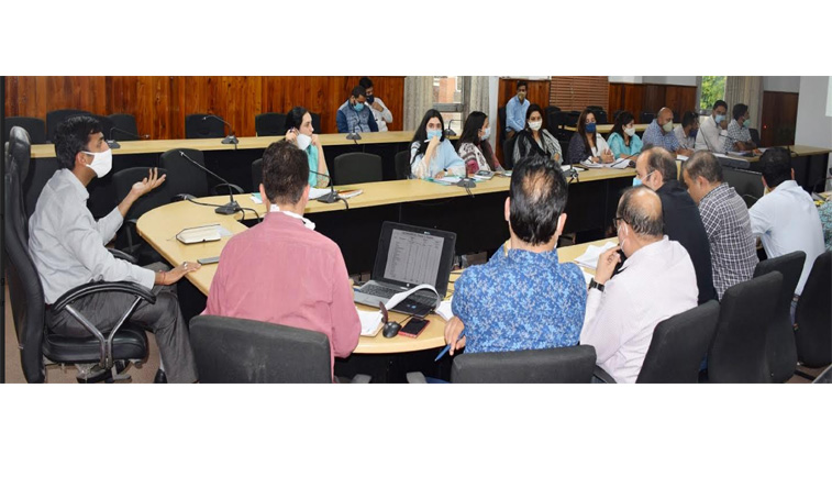 DC Jammu reviews progress of works under MGNREGA, SBM