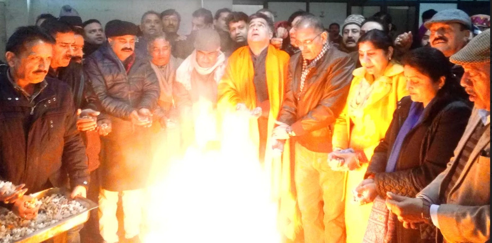 BJP organizes Lohri Milan, extends message for Universal peace