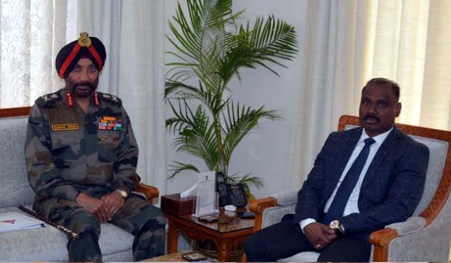DG BRO briefs Lt Governor about ongoing projects