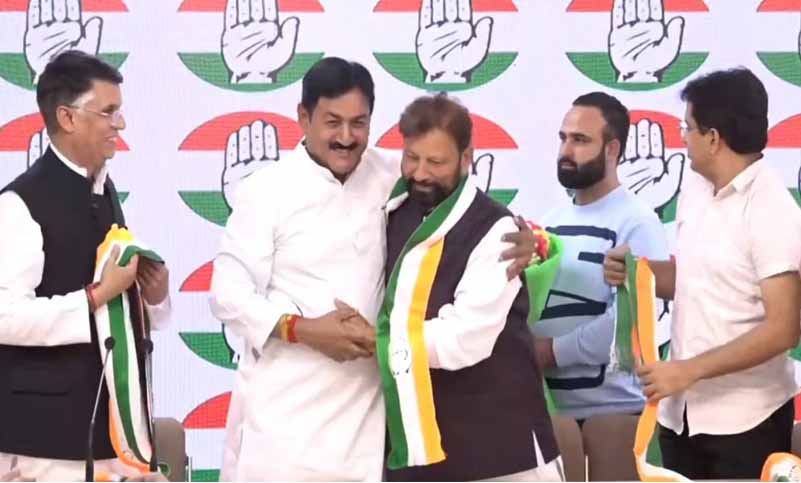 Loksabha Election: Choudhary Lal Singh joins Congress; likely to contest from Udhampur-Kathua Seat