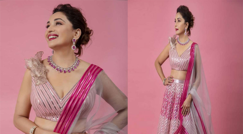 Madhuri Dixit's 'pretty in pink' avatar takes Internet by storm 