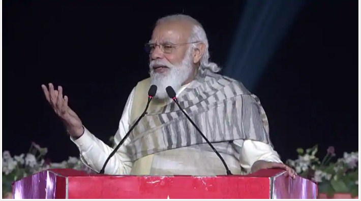 India giving befitting reply to anti-national forces, PM Modi says in Varanasi
