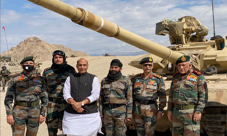 Not one inch of our land can be taken by any power in world: Rajnath Singh assures soldiers in Ladakh