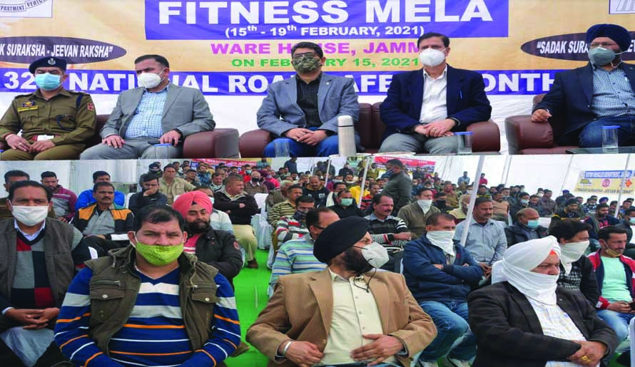 Transport Commissioner inaugurates Fitness Mela at Jammu
