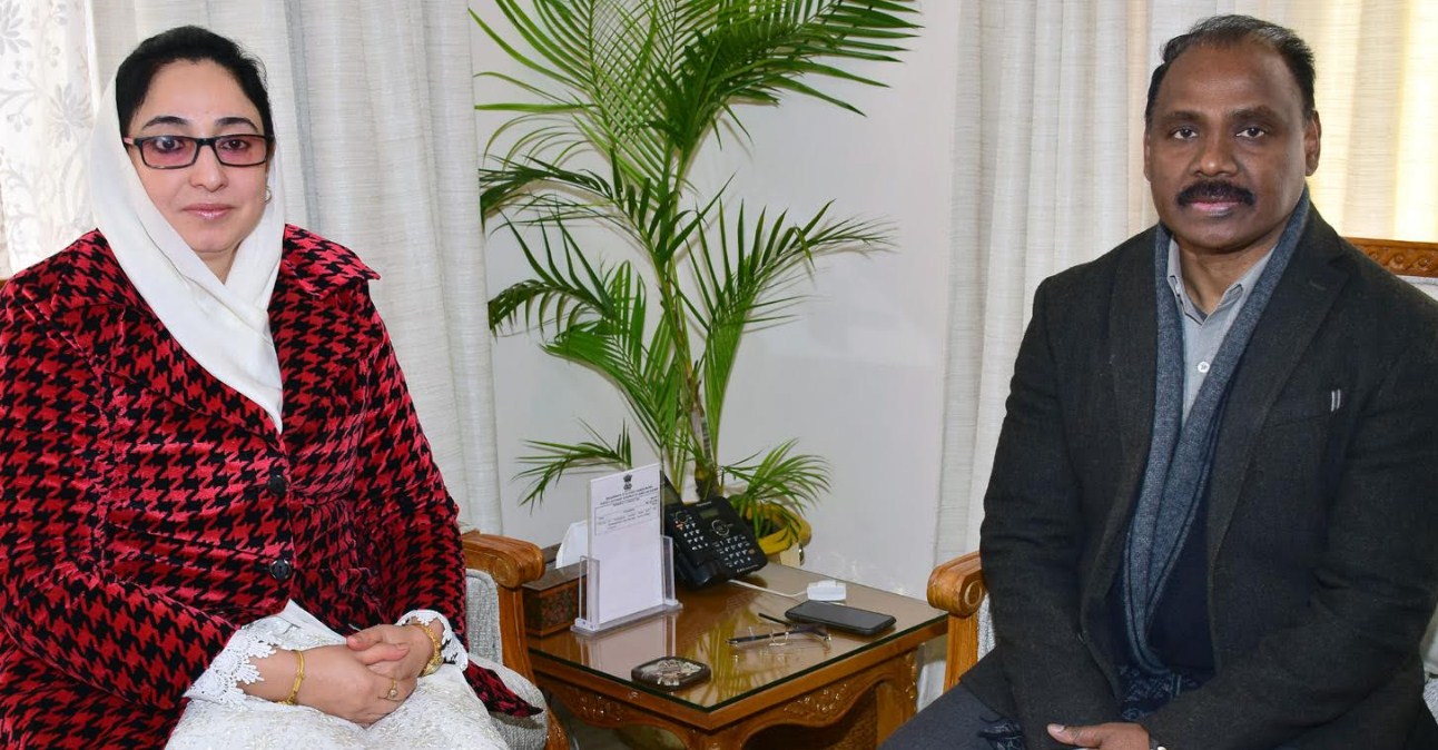 Member Central Waqf Council meets Lt. Governor