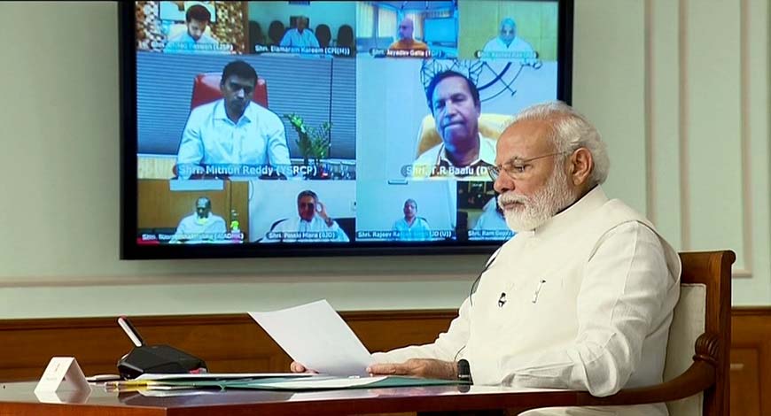 PM Modi to interact with chief ministers on 16-17 June