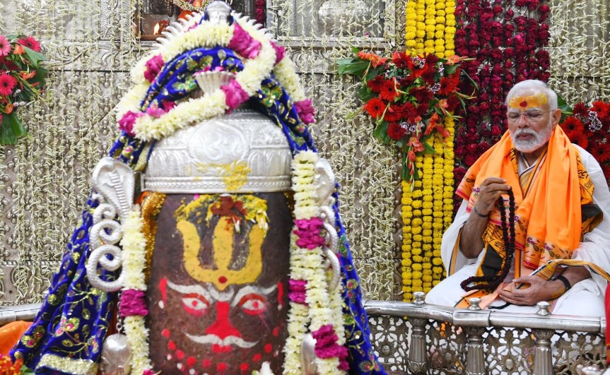 PM Modi inaugurates Mahakal Lok corridor at Mahakaleshwar temple