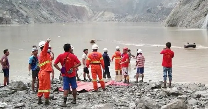 Landslide at Myanmar jade mine leaves nearly 100 dead, over 200 buried within seconds