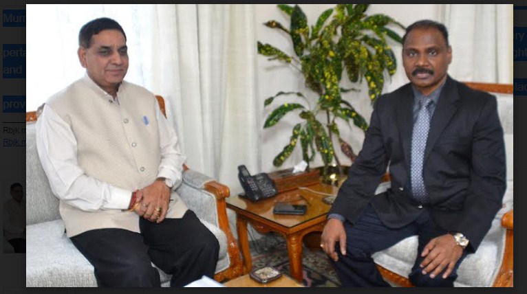 Mayor JMC meets Lt. Governor