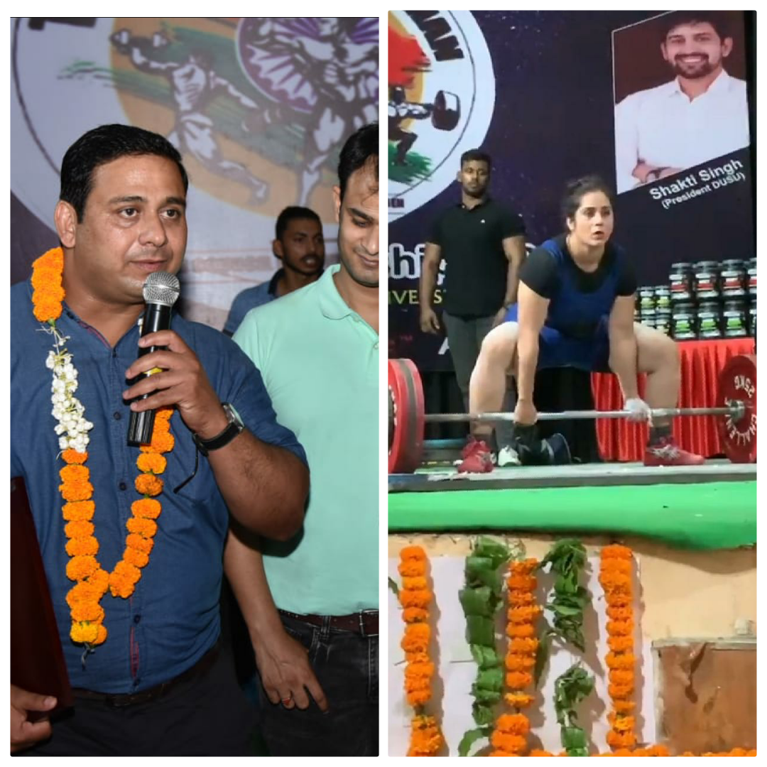 Er. Mohinder from Jammu attends Delhi's strongman competition as special guest