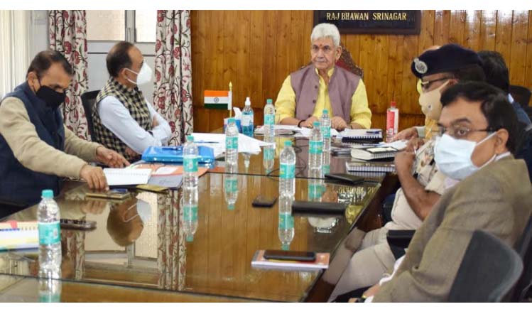 Lt Governor interacts with DCs, SPs a day before the launch of B2V3