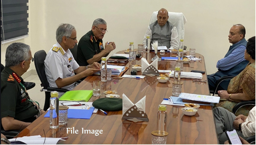 Defence Minister Singh reviews overall preparedness of armed forces