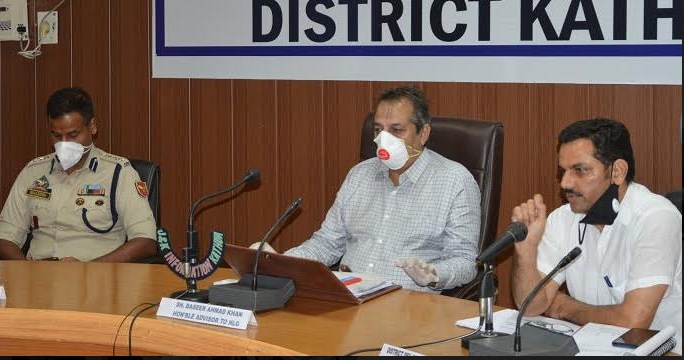 Advisor Baseer Khan reviews Amarnathji Yatra arrangements