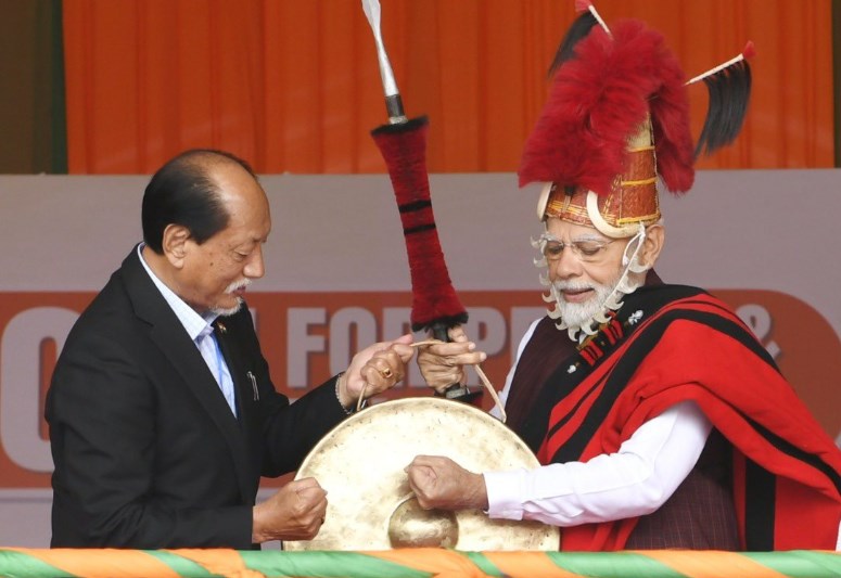 ‘Modi tera kamal khilega’: PM hits out at Congress's 'kabar' attack in Shillong