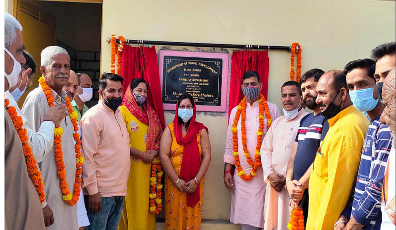 Jugal Kishore MP visited Supwal in Samba,inaugurated MPLAD Works