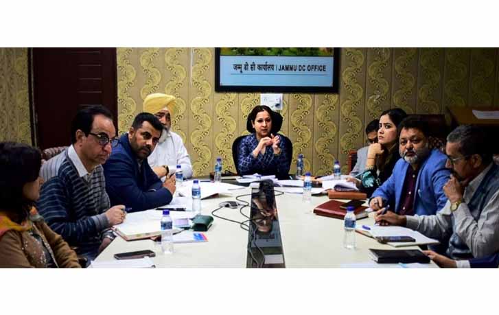 Enforcement of Tobacco Control Measures reviewed In Jammu District