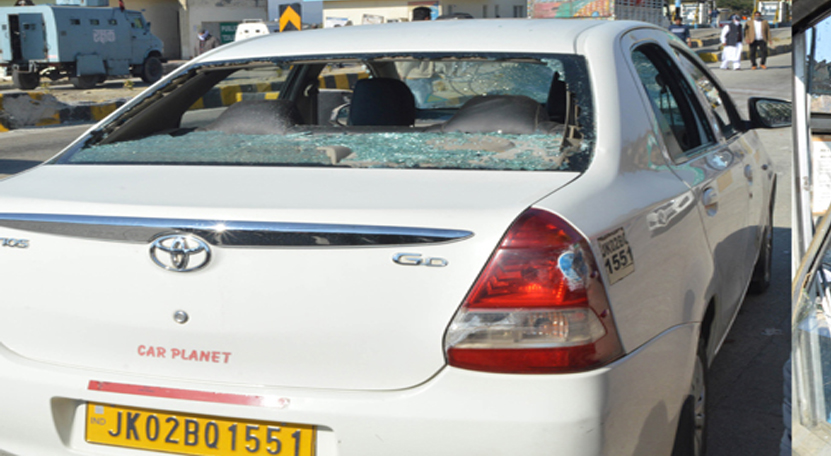 Protests erupt after driver assaulted at Nagrota