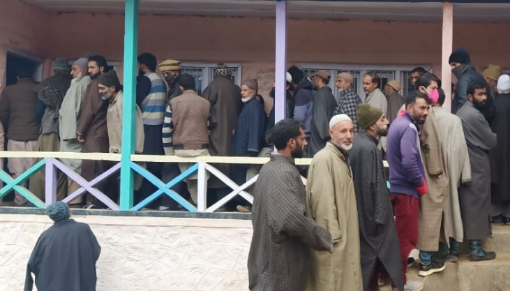 Voting Underway In Phase-4 Of Jammu And Kashmir Local Body Polls