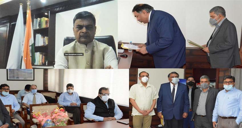 Union Minister administers oath to Lokesh Dutt as Chairman Joint ERC