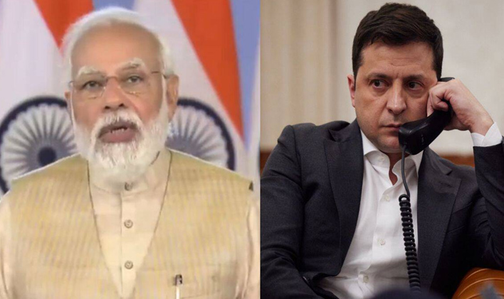 Russia-Ukraine war: PM Modi speaks with Ukraine President Volodymyr Zelensky over phone