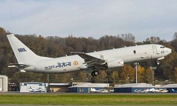 Indian Navy receives ninth P-8I surveillance plane at Goa naval airbase