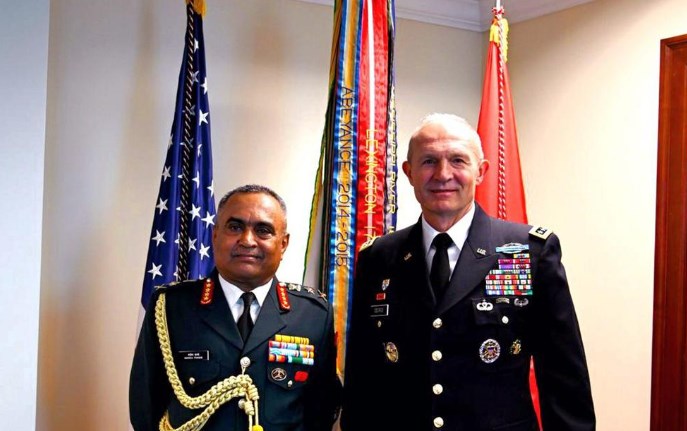 Army chief Gen. Pande holds high-level professional discussions with U.S. counterpart