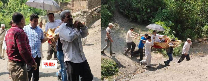 DC Ramban carried on a palki by staff, Shah Faesel expresses outrage
