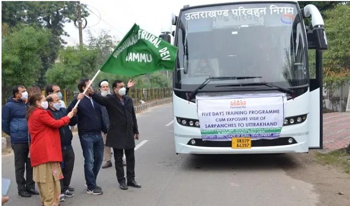 Sarpanchs from J&K to visit Uttarakhand for 5 day Training cum Exposure Tour